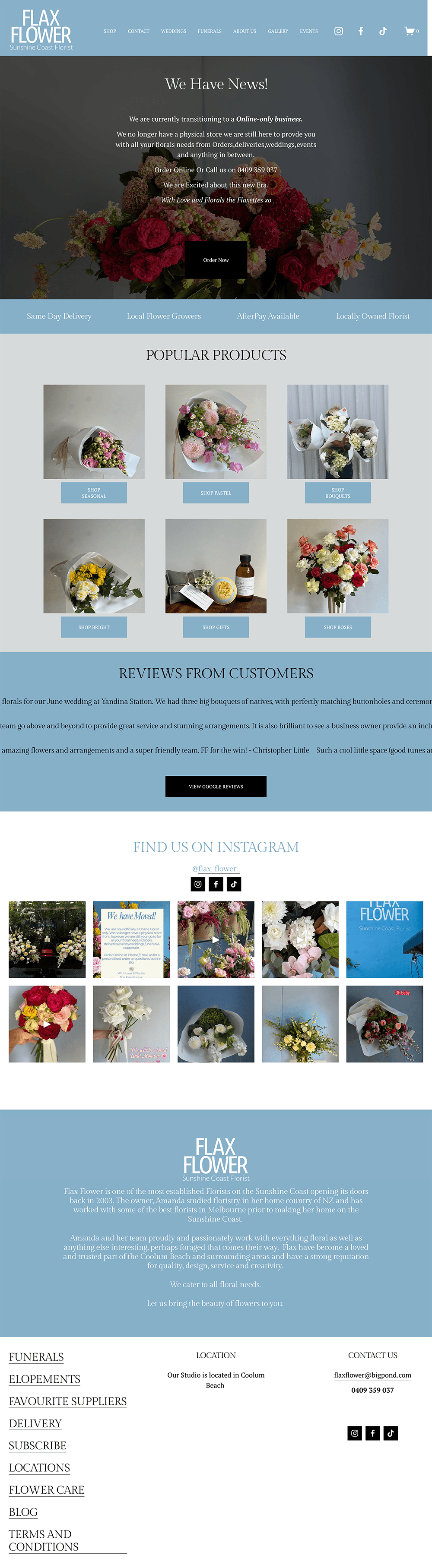 Flax Flower Case Study