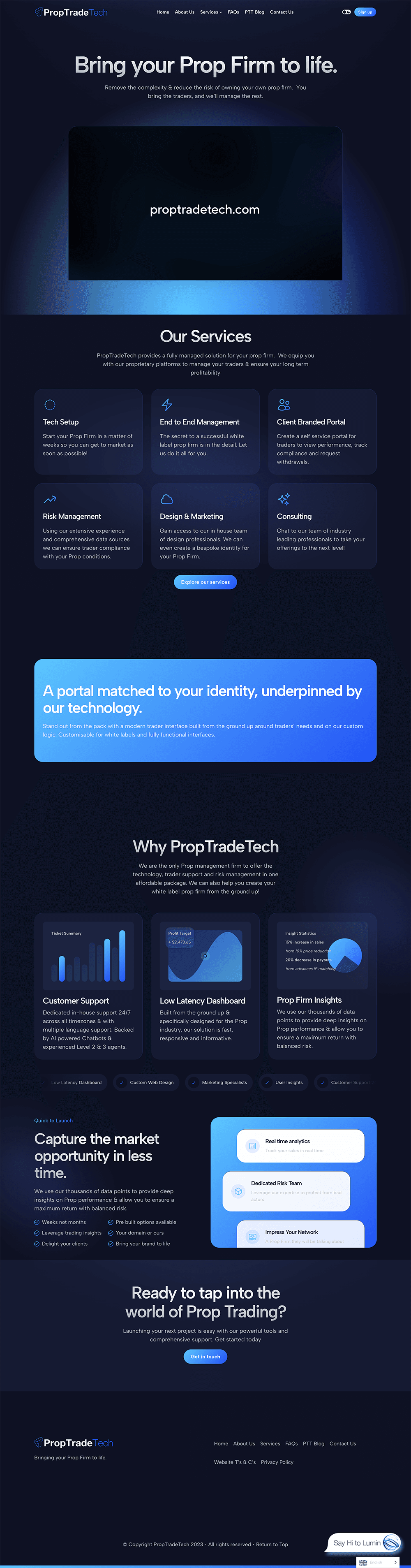 Prop Trade Tech Case Study